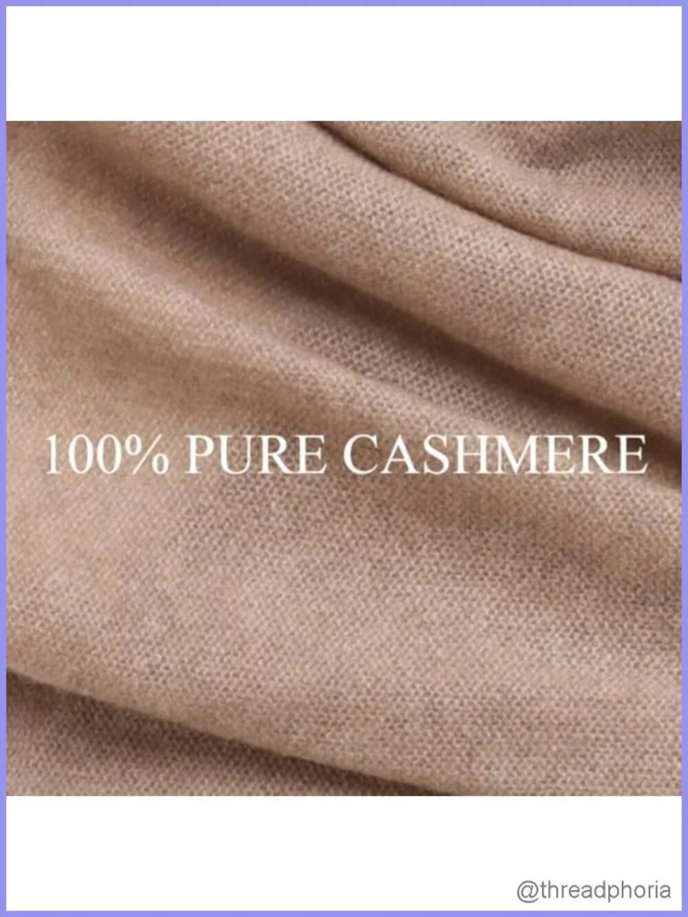 Luxury 100% Cashmere Wrap, Knitted Shawl, Lightweight Travel Scarf